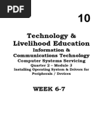 Technology & Livelihood Education: WEEK 6-7