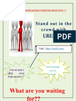 Stand Out in The Crowd With Ureify !!: What Are You Waiting For??