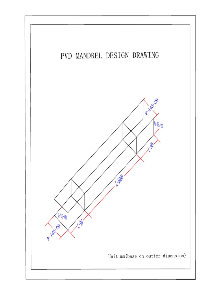 PVD Mandrel Design Drawing 22 PDF