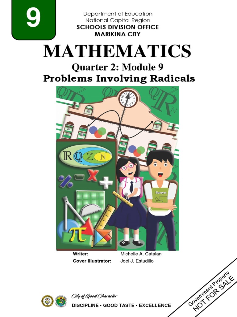 Grade 9 Radical Problems Module 9 | PDF | Elementary Mathematics ...