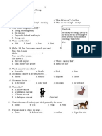 Soal Kelas 6 2020 SEM 1