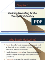 Defining Marketing For The Twenty-First Century