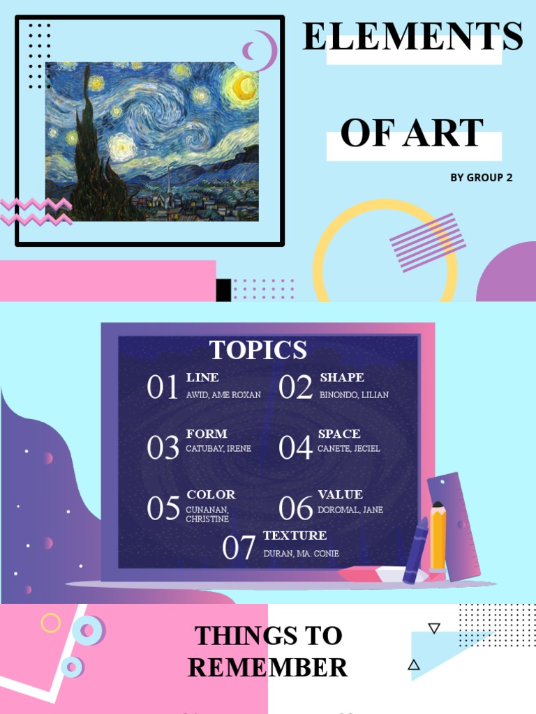 Group 2 Elements of Art PDF Color Perspective (Graphical)