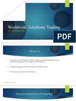 Worldwide Telephony Trading: Business Presentation