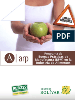 Programa de Buenas Practicas de Manufactura Bmp en La Industria de Alimentos