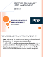 Information Technology Project Management (UCCD2043)