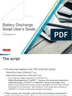 Battery Discharge Script User's Guide: 20 DECEMBER 2017