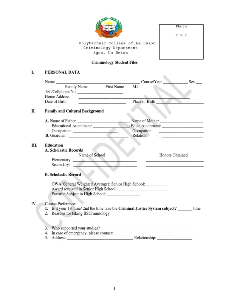 Student File | PDF | Social Science