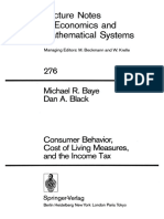 Lectu Re Notes in Economics and Mathematical Systems: Michael R. Baye Dan A. Black