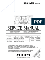 Service Manual: NSX-SZ80