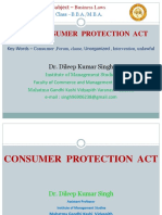 Consumer Protection Act: Topic