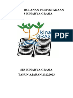 Laporan Bulanan Perpustakaan SDS Kinarya Grasia