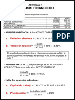 Actividad 4 - Análisis Financiero