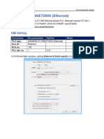 Siemens S7-300/ET200S (Ethernet) : HMI Setting