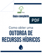 (E-Book) Outorga de Uso de Recursos Hídricos