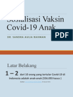 Sosialisasi Vaksin Dr. Sandra