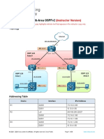 7.1.2 Lab - Implement Multi-Area OSPFv2 - ILM