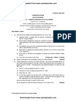 Test Series: April, 2019 Foundation Course Mock Test Paper 2 Paper - 1: Principles and Practice of Accounting