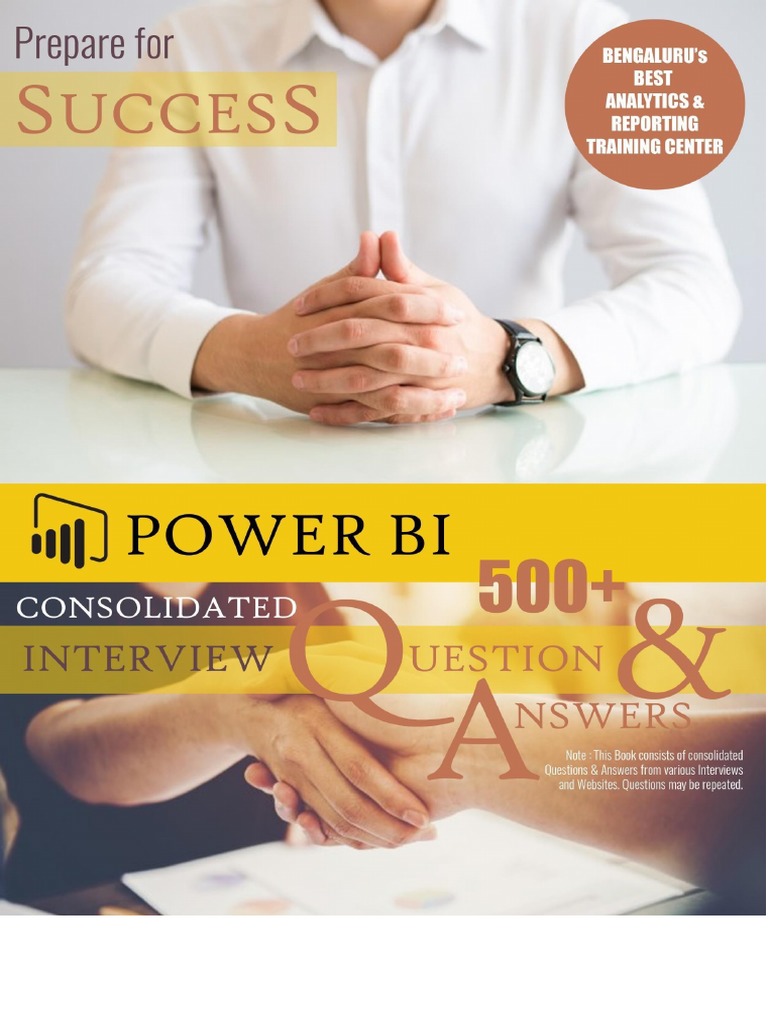 Power BI Interview Questions Overview | PDF | Databases | Microsoft Excel