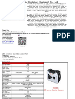 2020catalogue Gasoline Generator