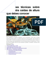 8 normas técnicas sobre EPI contra caídas de altura que debes conocer