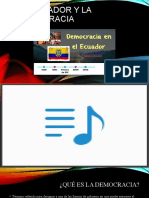 El Ecuador y La Democracia 