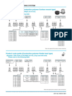 Part Numbering System: Product Code Guide (Conductive Polymer Surface Mount Type)