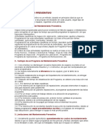 2.- El Mantenimiento Preventivo