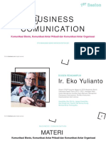 Modul Presentasi - Komunikasi Bisnis - Dosen Eko Yulianto, ST, MM Edisi-02