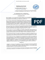 Decreto Pruebas Covid 24 Enero 2022