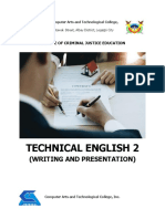 Technical English II Legal Forms