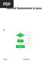 Conditional Statements in Java