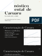 Diagnóstico Ambiental de Caruaru - Apresentação