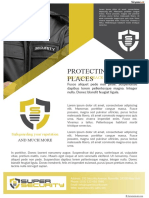 Security Company Profile Template