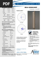 RRZZ-65B-R4: General Specifications | PDF | Antenna (Radio ...