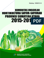 Analisis Komoditas Unggulan Hortikultura Sayur-Sayuran Provinsi Sumatera Utara 2015-2019
