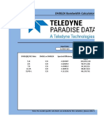 DVBS2X Bandwidth Calculator v1.2: Input Rate