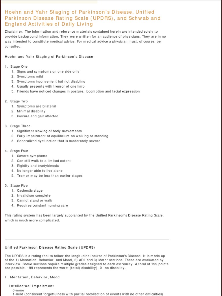 unified-parkinson-disease-rating-scale-updrs-parkinson-s-disease