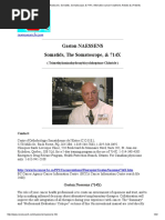 Gaston NAESSENS Somatids, The Somatoscope, & 714X: (Trimethylaminohydroxybicycloheptane Chloride)