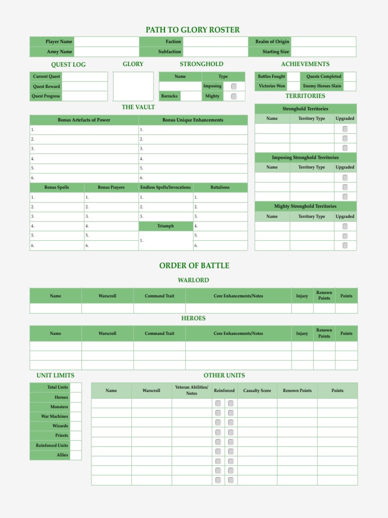 Player Quest and Army Management Guide | PDF