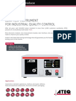 Leak Test Instrument For Industrial Quality Control: Highlights