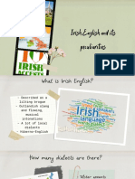 Irish English and Its Piculiarities