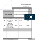 PRO-SIG-010 Plan de Auditoría