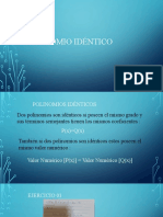 Polinomio Idéntico - Exposicion