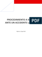 Procedimiento accidente laboral