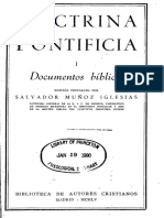 BAC Doctrina Pontificia 1 Documentos Biblicos