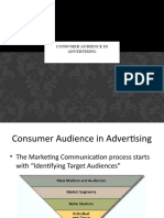 Consumer Audience in Advertising