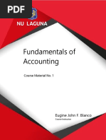 Introduction To Accounting