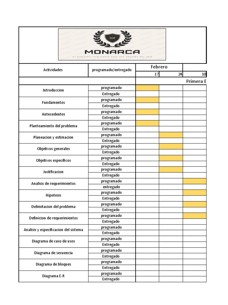 Actividades Programadas y Entregadas | PDF | Ciencias de la Información ...