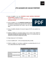 Procedimiento Alisado de Cacao Portier